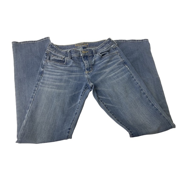 Arizona Denim - Arizona Bootcut Jeans Women Size 5 Blue Excellent‎ Stretch Medium Wash Denim